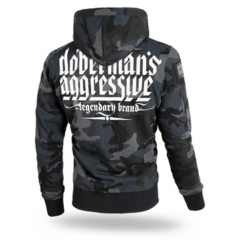 Dobermans Classic Logo zip hoodie