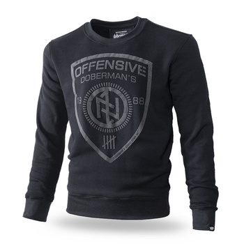 DOBERMAN’S OFFENSIVE SHIELD CLASSIC SWEATSHIRT