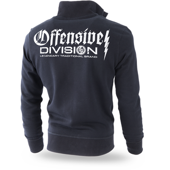 OFFENSIVE DIVISION CLASSIC ZIPPED SWEATSHIRT 