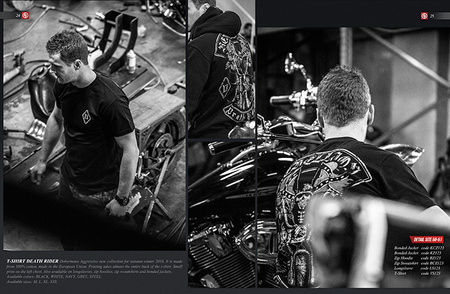 DEATH RIDER CLASSIC ZIPPED SWEATSHIRT