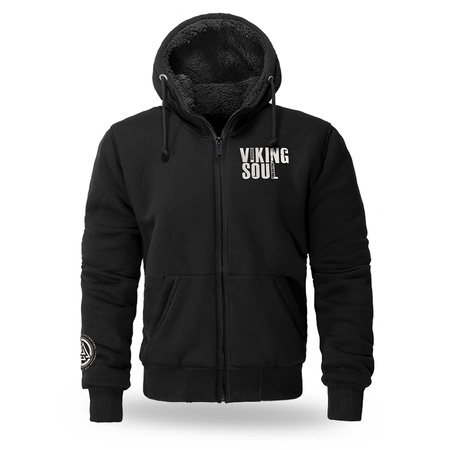 BLUZA KOŻUCH NA ZAMEK Z KAPTUREM VIKING SOUL