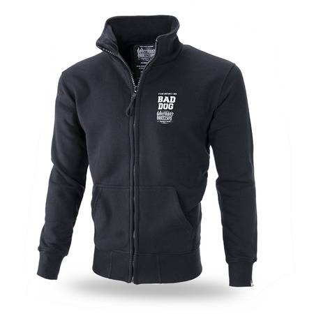 Classic sweatshirt with zipper Bad Dog