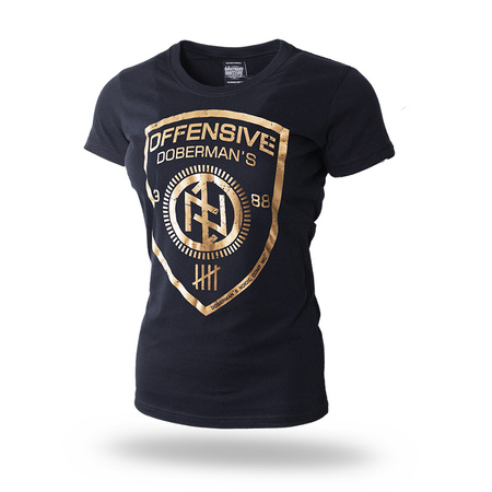 OFFENSIVE GOLD SHIELD T-SHIRT