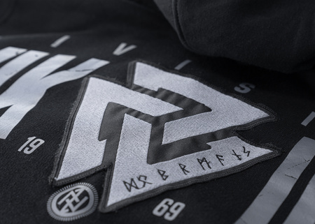 BLUZA CLASSIC Z ZAMKIEM VALKNUT