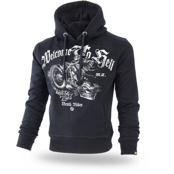 DR WELCOME TO HELL POUCH POCKET HOODIE