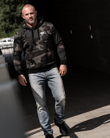 Basic Logo kangaroo hoodie