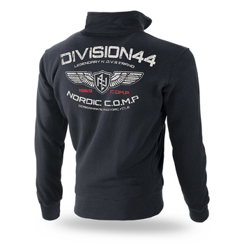 DIVISION 44 CLASSIC ZIPPED SWEATSHIRT