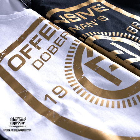 OFFENSIVE GOLD SHIELD T-SHIRT