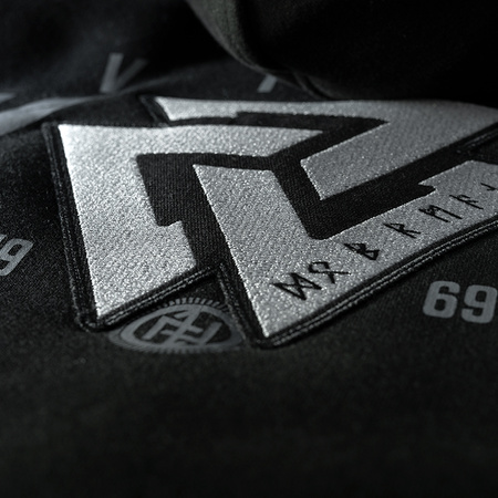 VALKNUT ZIPPED SHEEPSKIN HOODIE