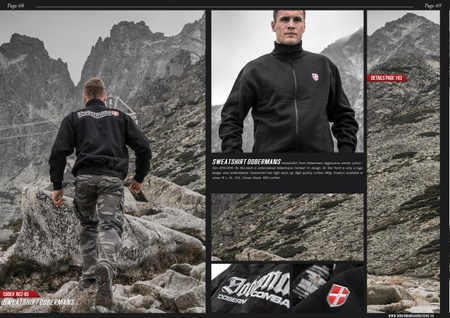 BLUZA CLASSIC Z ZAMKIEM DOBERMANS