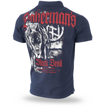 KOSZULKA POLO BLACK DEVIL