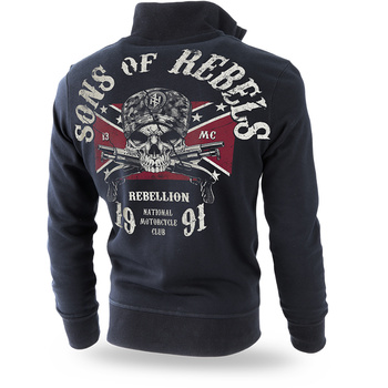 SONS OF REBELS CLASSIC ZIPPED SWEATSHIRT