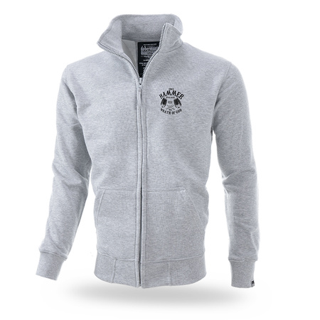 Classic sweatshirt with zipper THOR HAMMER