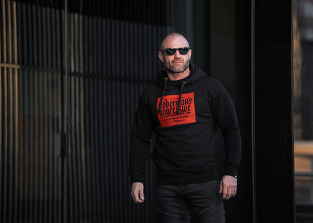 Rubber Logo Red Hooded kangaroo