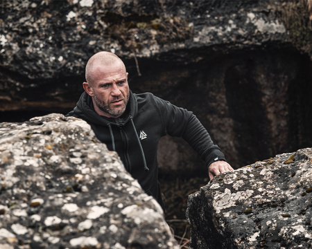 Classic sweatshirt with a lock North Valknut