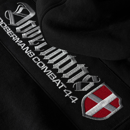 BLUZA KOŻUCH NA ZAMEK Z KAPTUREM DOBERMANS