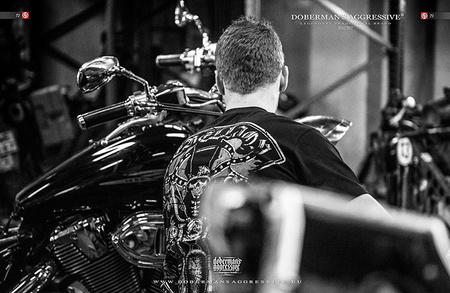 DEATH RIDER CLASSIC ZIPPED SWEATSHIRT