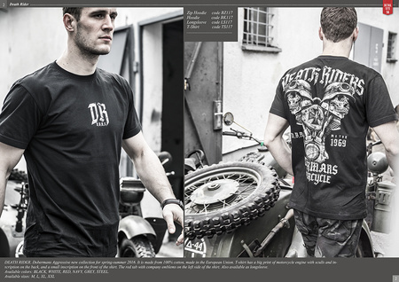 DEATH RIDER POUCH POCKET HOODIE