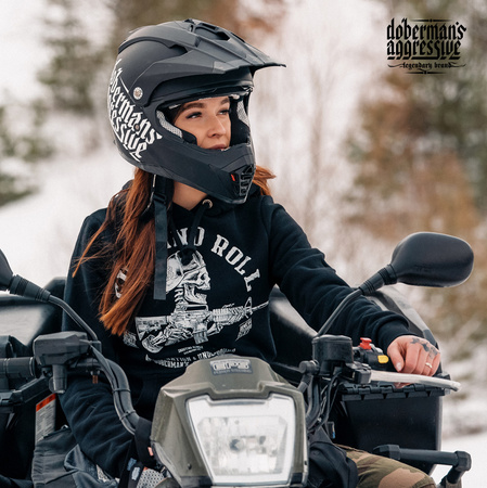 WOMEN'S KANGAROO SWEATSHIRT GUN AND ROLL