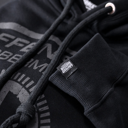 DOBERMAN’S OFFENSIVE SHIELD KANGAROO SWEATSHIRT