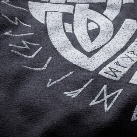 Bluza klasyczna z zamkiem North Valknut