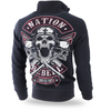 CLASSIC ZIPPED SWEATSHIRT NATION REBELL