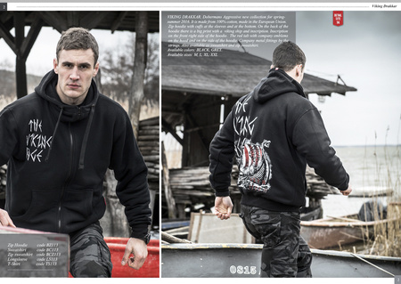 VIKING DRAKKAR CLASSIC ZIPPED SWEATSHIRT