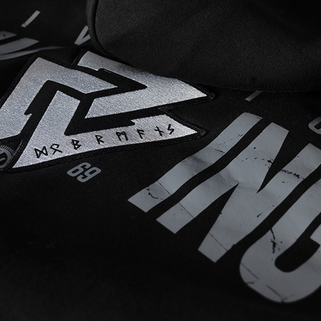 VALKNUT ZIPPED SHEEPSKIN HOODIE