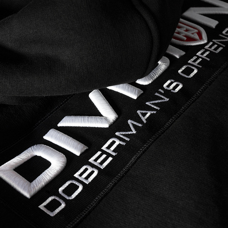 BANE DIVISION ZIPPED SHEEPSKIN HOODIE