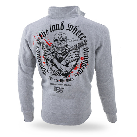 Classic sweatshirt with zipper BANG BANG