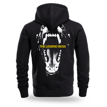 Bluza z kapturem na zamek DOBERMANS MOUTH